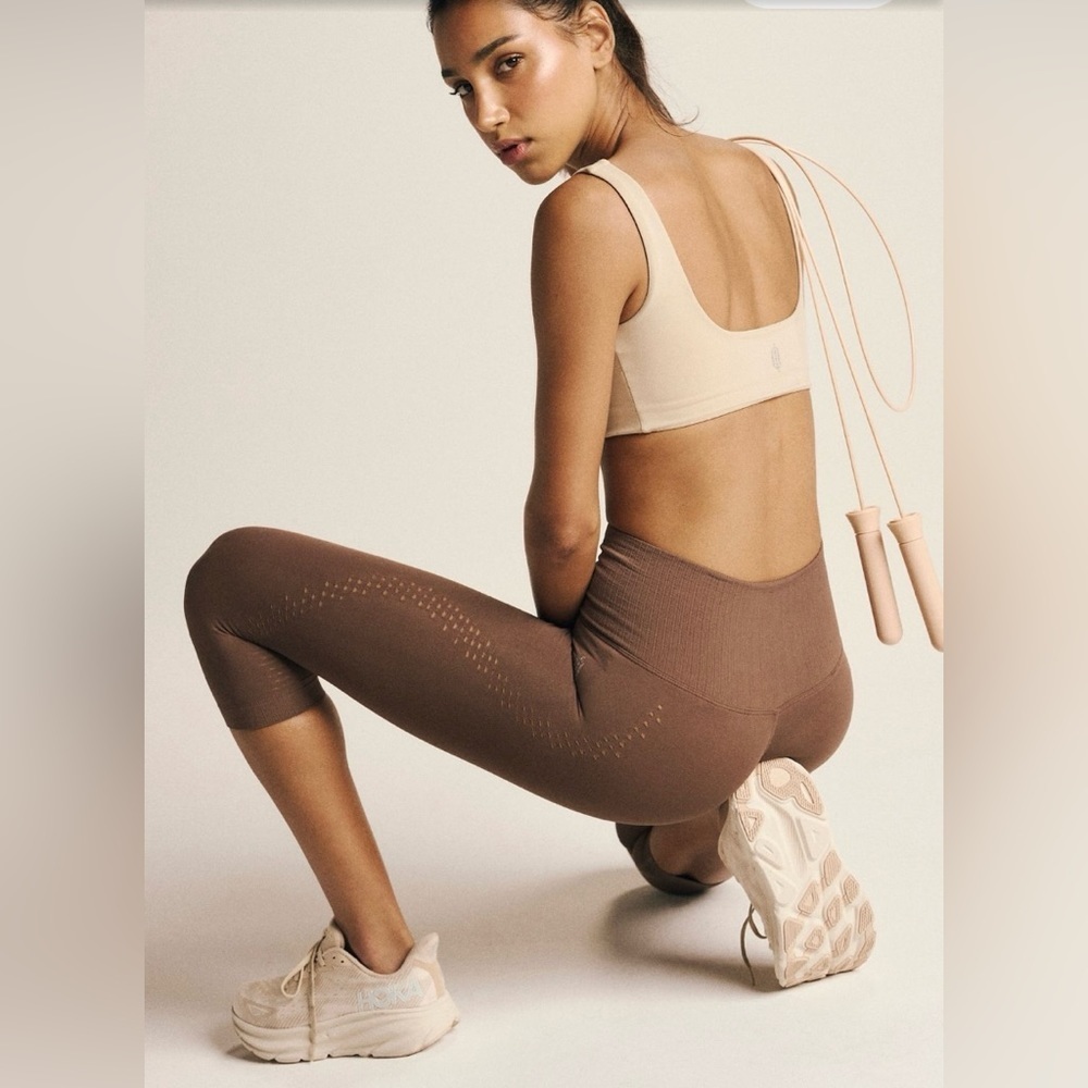 Free People Movement high rise good karma crop leggings
